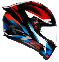 HELMET K1 S E2206 - FASTLAP BLACK/RED/BLUE
