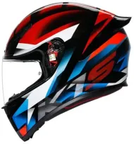 HELMET K1 S E2206 - FASTLAP BLACK/RED/BLUE