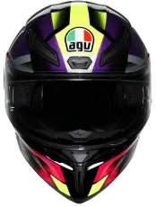 HELMET HELMET K1 S E2206 - FASTLAP BLACK/PURPLE/PINK