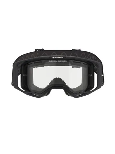 ALPINESTARS VISION 8 CORP DUAL PANE BLACK motocross goggles