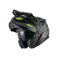 Adventure helmet NEXX X.LIFECOUNTRY TERRA GREY/NEON