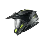 Adventure helmet NEXX X.LIFECOUNTRY TERRA GREY/NEON