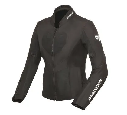Women's summer motorcycle jacket Modeka Emma Air Black