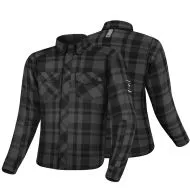 SHIMA RENEGADE 2.0 BLACK motorcycle shirt + Back protector