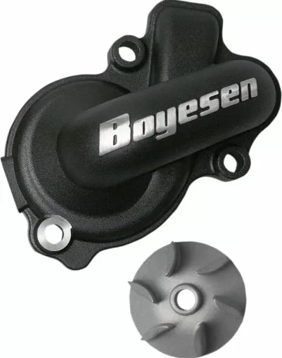 Water pump cover and impeller kit BOYESEN COVER/IMP WATER PUMP Black