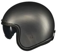 Scooter helmet MT LE MANS 2 S SV SCRATCHED CHROME