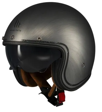 Cască scuter MT LE MANS 2 S SV CROM ZGÂRIAT