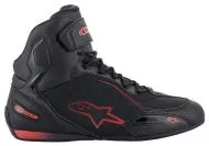 Motorcycle Boots ALPINESTARS FASTER-3 DRYSTAR BLACK/RED FLUO