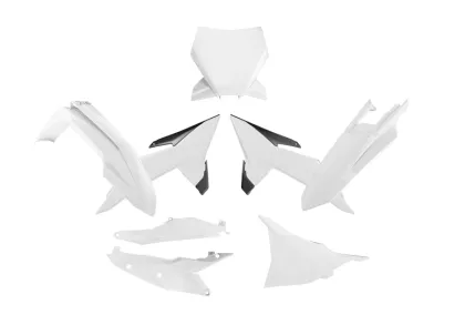 RACETECH Plastic Kit (White) KTM SX/SX-F 25-26