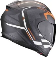 Каска Scorpions Exo 491 Kripta Black  Matt /Orange/White