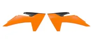 Plastic radiator covers RACETECH Radiator Covers (Orange) KTM SX 65 24-25