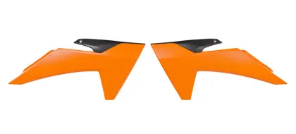 Пластмасови капаци за радиатор RACETECH Radiator Covers (Orange) KTM SX 65 24-25