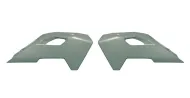 Plastic radiator covers RACETECH Radiator Covers HUSQ TC 65 24-25 (Grey)