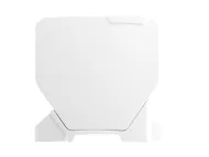 Number plate RACETECH Front Number Plate HUSQ TC 50 24-25 (White)