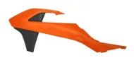 Пластмасови капаци за радиатор RACETECH Radiator Scoops (Orange/Black)