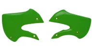 Пластмасови капаци за радиатор RACETECH Radiator Scoops KLX 110 02-09 (Green)