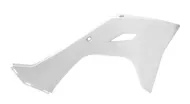 Plastic radiator covers RACETECH Radiator Scoops (White) KXF 450 2024