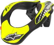 Παιδικό προστατευτικό γιακά ALPINESTARS NECK SUPPORT ΜΑΥΡΟ/ΚΙΤΡΙΝΟ