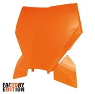 RACETECH Front Number Plate KTM 23-25 (Orange)