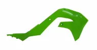 Plastic radiator covers RACETECH Radiator Covers Green Kawasaki KX450F 19-23