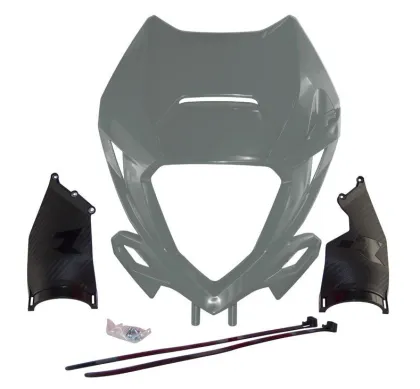 RACETECH Enduro Headlight Mask - Beta RR 20-23 (Grey)