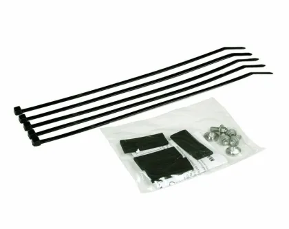 Frame protector RACETECH Bi-material Frame Guard Black KTM 19-22/23