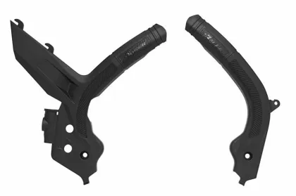 Frame protector RACETECH Bi-material Frame Guard Black KTM 19-22/23