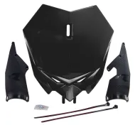 RACETECH Front Number Plate - Beta RX 300 2T 2024 (Black)