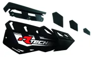 Replacement plastics for handlebar protectors RACETECH FLX Handguards Replacement Covers Black