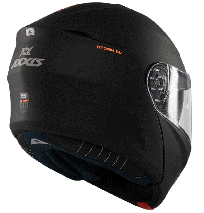 Flip-up helmet AXXIS STORM S SV SOLID A1 MATT