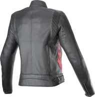 Jachetă de piele pentru femei ALPINESTARS Stella DYNO B/R