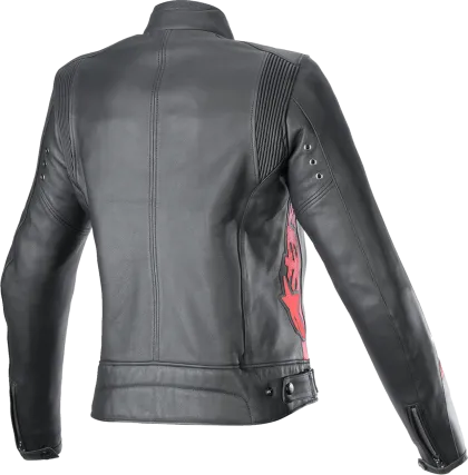 Дамско кожено яке ALPINESTARS Stella DYNO B/R