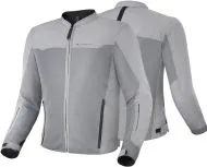 Лятно мото яке SHIMA Openair Grey + Протектор за гръб