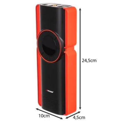 Power Bank with starter function 10000 mAh, 6 in 1, tire pump