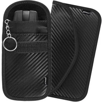 Anti-theft case for keys and cards - set of 2 pcs.
