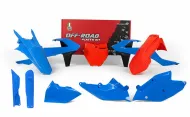 Σετ πλαστικών RACETECH Πλαστικό Κιτ Μπλε/Πορτοκαλί Limited Edition KTM 16-18