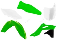 Kit plastic RACETECH Culoare OEM (2016) Verde/Alb Kawasaki KX250F 13-16