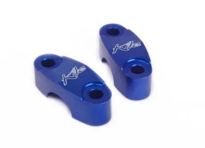 Handlebar clamps KITE UPPER BAR CLAMP MC 28 Blue