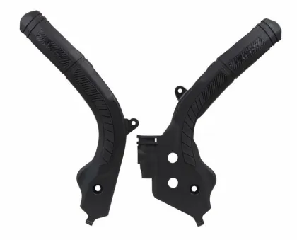 Protector cadru RACETECH Protector bi-material pentru cadru (negru) GASGAS 21-24