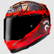 HJC RPHA 12 DIABLO BLIZZARD MC1 Helmet