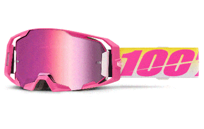 Motocross goggles 100% ARmatic SELLARS MIRROR PINK