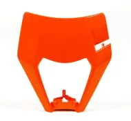 Маска за фар RACETECH Front Headlight Mask KTM 17-19 (Orange)
