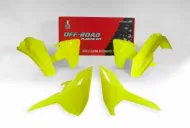 RACETECH Plastic Kit Neon Yellow Husqvarna TE/FE 17-19
