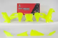 RACETECH Plastic Kit Neon Yellow Husqvarna FC/TC 19-20