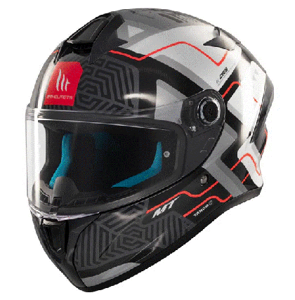 Helmet MT TARGO S BRIK C0 GLOSS