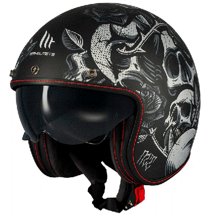 Scooter helmet MT LE MANS 2 S SV BREAKOUT B2