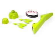 RACETECH R15 Gas Can Accessory Kit (Yellow)