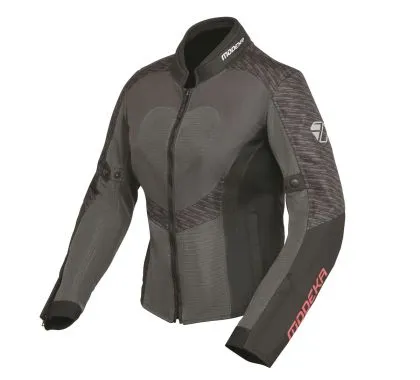 Дамско лятно мото яке Modeka Emma Air Dark Grey