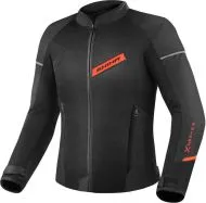 Лятно мото яке SHIMA X-MESH 2.0 Black/Red + Протектор за гръб