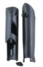RACETECH Fork Guards - Black GASGAS/HUSABERG/KTM